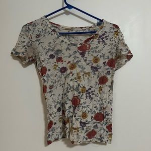 Floral short sleeve